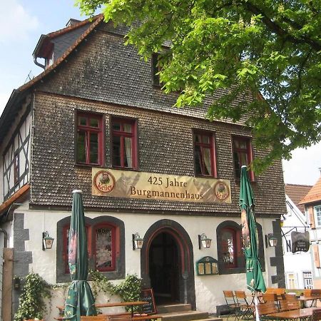 Burgmannenhaus Hotel Steinau an der Straße Eksteriør billede