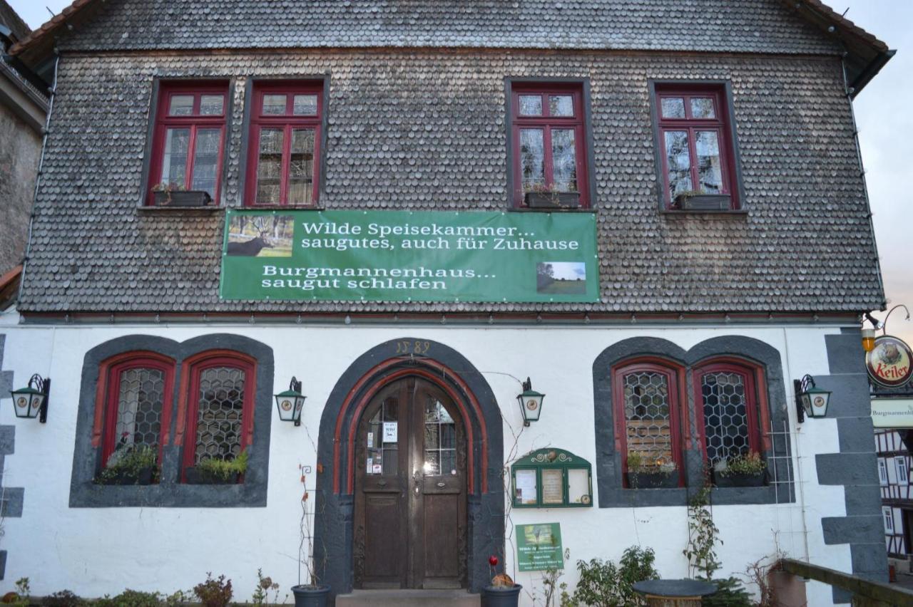 Burgmannenhaus Hotel Steinau an der Straße Eksteriør billede